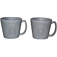 Starbucks Espresso Cup, Grey Stone Starbucks Espresso Mug Set, Demitasse (Grey, 2)
