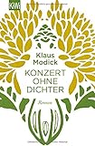 Image de Konzert ohne Dichter: Roman