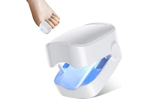 HSEECR Fungal Nail Treatment Laser Device - FSA or HSA Eligible Nail Fungus Treatment for Toenail and Fingernail, Rechargeable Blue Light Therapy for Onychomycosis Damaged Discolored Thick Toe Nail