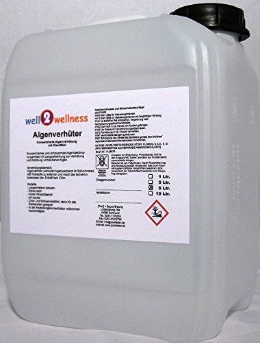 Pool Algenverhüter / Algenvernichter 10 l (2 x 5,0 l) – konzentriert + schaumfrei - 2