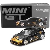 Truescale Miniatures Mini GT MGT01149-R - Toyot. GR Supra LB-Nation Black & Gold 2025 - &Ouml;l&ccedil;ek 1/64 - Model Araba