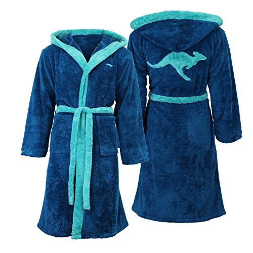KangaRoos Bademantel Kapuzenbademantel Saunamantel Morgenmantel Hausmantel Unisex - 2