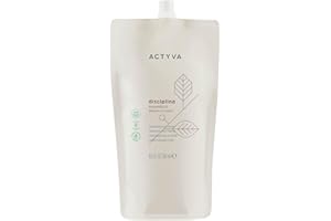 Actyva - Disciplina Shampoo, Idratante e Districante per Capelli Crespi, con Acido Ialuronico e Olio di Mandorle, Effetto Seta - 500 ml