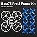 Produktbild BETAFPV Beta75 Pro 2 FPV Whoop Frame Kit with 2 Sets 40mm 4-Blade Props 1.0mm Shaft Blue FPV Propellers for 0802 Brushless Motor Tiny Whoop Drone Beta75 Pro 2 Beta65X