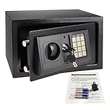 abus tresor zahlenschloss einstellen Abmessungen: 31 x 20 x 20 cm/12,1 x 7,8 x 7,8 Zoll (L x b x H);2mm dicken Körper massivem Stahl；3mm dicken Haustür;Gewicht:5.5 kg