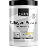 Marchio Amazon - Amfit Nutrition, Collagene, gusto limone, 454 g (precedentemente marchio PBN)