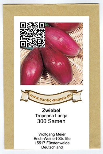 Rote Zwiebel – Torpedozwiebel – Tropeana Lunga – 300 Samen - 2