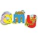Bigjigs Toys BJL103 Wooden Magnetic Animal Letter Lowercase C (Designs Vary)