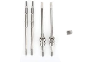 Tbest RC Antriebswelle, RC Car Vorne Hinterachse Antriebswelle für AXIAL SCX10 II 90046 90047 RC Car Model