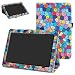 Produktbild Mama Mouth 10.1" Odys Thor 10 hülle, Folding Ständer Hülle Case mit Standfunktion für 10.1" Odys Thor 10 Tablet,Stained Glass