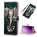 Produktbild PHONE CASE HOME Galaxy S9 Plus Fall 3D Kunst Glitter Leder Geldbörse Flip Case Magnetic Book Cover Bling Crystal Diamonds Sparkly Edelsteine   Strasssteine   Kartensteckplätze stehen Schutzhülle für S