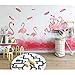 Produktbild Landschaftstapete Moderne Tapeten Flamingo Feder Malerei Fototapete Wandbild Wohnkultur Kinderzimmer, 3D 200X140 Cm
