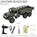 Price comparison product image  Remote Control Cars, JJRC Q63 RC 1:16 2.4G 6WD Off-Road Military RTR Tracked Truck Toys Gift For Boys Adults By GreatestPAK (Green)