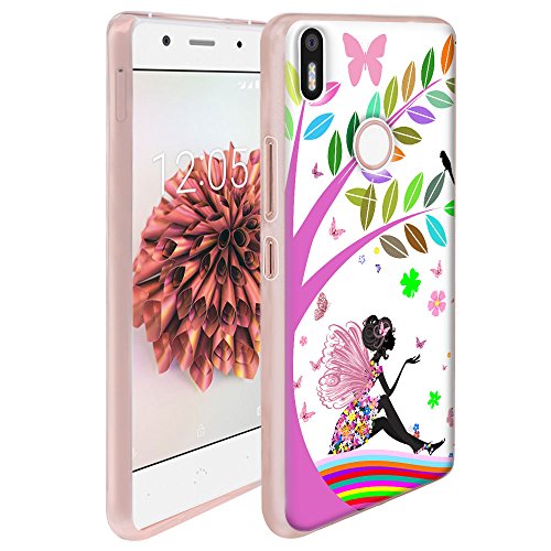 Dooki  BQ Aquaris X5 Plus Caso  Slim anti-choque TPU gel de goma flexible funda protectora suave para BQ Aquaris X5 Plus  D-06 