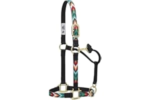 Weaver Leather Adjustable Patterned Nylon Horse Halter Small Horse