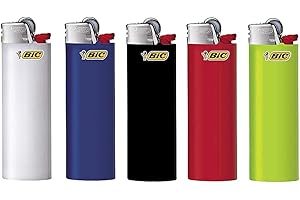 BIC Maxi Reibrad zapalniczka neutralna z kamieniem zapłonowym (BIC Maxi J26) (5 sztuk)