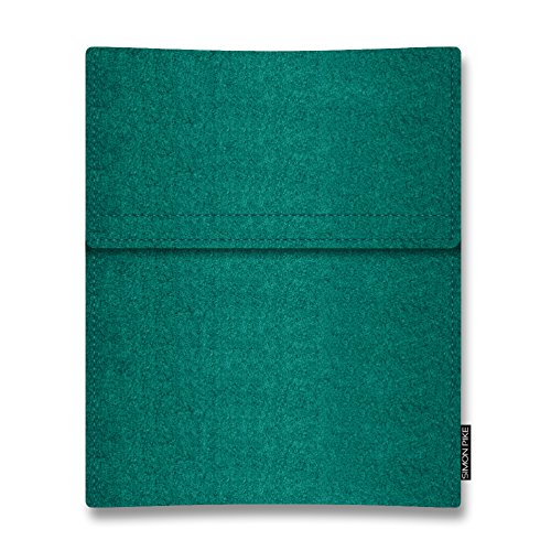 SIMON PIKE  ATLANTA  Trekstor SurfTab duo W1 10 1  Filztasche in smaragd 1  Filz Case H  lle passgenau ma  gefertigt aus echtem Wollfilz  d  nne Table