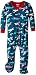 Hatley Baby Boys 0-24m Infant Footed Coverall Fighter Planes Footies, Multicoloured (Blue), 18-24 Months