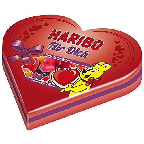 Preisvergleich Produktbild Haribo Liebesherzen in Herzdose 250g