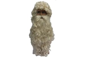 Perücke & Bart Nikolaus Luxus