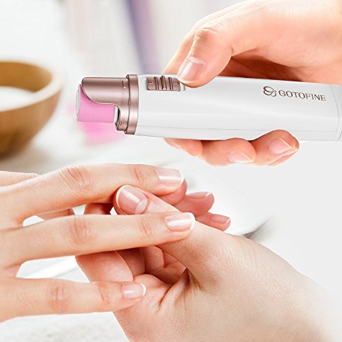 Gotofine Elektrische Nagelpolierer Nagelfeile Puffer, Elektrischer Persönliche Nagelpflege system, Feilen, Polieren und glätten Sofort(inkl. 3 Rollern) - 3
