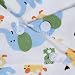 Bebedou 5 PACK GIRLS Super Absorbent Pure Cotton Stylish Bandana / Dribble Bib for Babies and Toddler, fun colourful design, baby shower gift, burpy towel •Lovely designs • very good quality •nice and funky • (5 Pack Gift Set) •unique baby gift • protects against drool rash • and reflux cute and stylish •. high quality absorbent drool bibs •Made with a 100% soft cotton