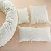 Ouneed Cute 4 PC Newborn Photography Basket Filler Wheat Donut Posing Props Baby Pillow