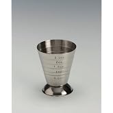 Paslanmaz &Ccedil;elik Kokteyl &Ouml;l&ccedil;eği, 0,5 oz ile 2,5 oz Arası &Ouml;l&ccedil;&uuml;m &Ccedil;izgili, Bar Karıştırıcı i&ccedil;in Jigger