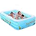 Produktbild LybCvad Baby aufblasbare Pool-Set große Familie-Typ Paddel-Pool Kinder Kinder Ball Ball Ball Ball Pool Baby Badewanne Badewanne Fass Badewanne 308 * 182 * 60