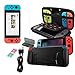 Produktbild Colorful Switch Zubehör, Essentials Pack für Nintendo Switch (Bundle beinhaltet: Glasschutzfolien, Reinigungstuch, USB-Ladekabel, Kompaktes Spiel Patrone Case, Comfort-Grip-Case)