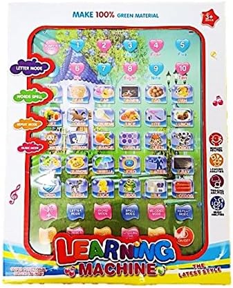 My First Blue Tablet Kids Learning Computer Toy Childrens Laptop Educational Xmas Toy Game