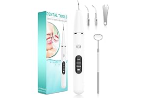 DDKJ kit Detartrage dents | Brosse à dents | accessoires pour hydropulseurs et irrigateurs - dentaire nettoyage à3 vitesse Idéal pour détartrage dentaire et haleine fraiche.pour hygiene dentaire.