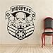 Produktbild Star Wars Military Badge Wandtattoo Stormtrooper Vinyl Aufkleber Galactic Empire Home Interior Decor Troopers Decals für Jungen Schlafzimmer Spielzimmer