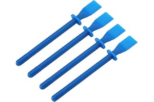 TopHomer 4 st flexibel läder lim spridare limbelagd ark plast färg skrapa plast lim skrapa skrapa lim applikator borste handh