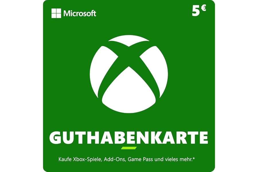 Xbox Guthaben | 5 EUR | Xbox Series X|S, Xbox One & Windows [Download Code]