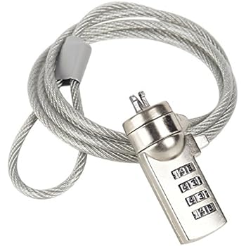 Blocco Sicurezza Per Computer Portatile 1.8m - Antifurto Con Codice 4 Ruote - Foto 9