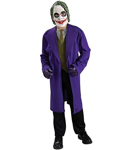 W WIDMANN MILANO Costume Da Bambino Pagliaccio Assassino Per Halloween - Completo Con Casacca, Colletto E Maschera Con Luci E Suoni