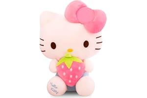 BESTZY HelloKitty Plush Toy, KT Cat Plushies Cartoon Plush Doll Soft Stuffed Plushies Toy Anime Figure Stuffed Dolls Gifts for Boy Girls Kids (30 CM)