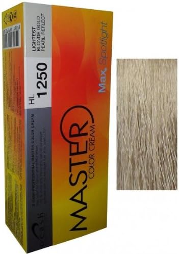 Hair Colour Permanent Hair Cream Dye Lightest Blonde Gold Pearl Reflect