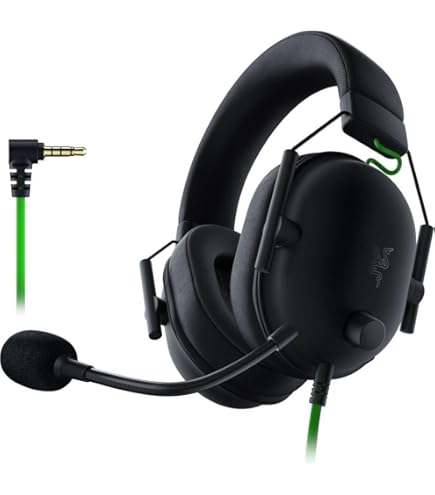 Razer BlackShark V2 X Gaming Headset: 7.1 Surround Sound - 50mm