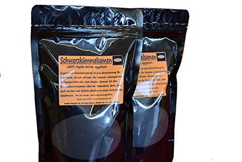 Preisvergleich Produktbild Schwarzkümmelsamen original ägyptisch, 1000g, Gewürze, Pferd, Atemwege