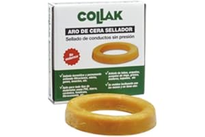 COLLAK Aro de Cera para Inodoro ØIn.9 cm Ext.14 cm