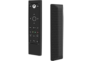 OYRLIZE Silicone Protective Case for PDP Gaming Remote Control: Xbox Series X|S Xbox One, Xbox,Shockproof Remote Case Holder Skin Sleeve Proetector for PDP Xbox One Remote Battery Back Covers Case-Black