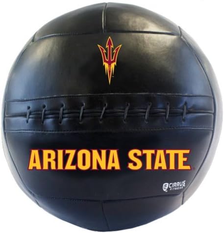 Simply Belle Fitness Medicine Ball, Arizona State University, 6 lb.
