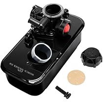 Carburatore Tagliaerba Briggs & Stratton Carburatore Completo Con Serbatoio Per Tosaerba - Compatibile Briggs & Stratton 499809 498809A 494406 Ricambio Motore Tosaerba 499809 494406