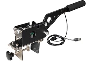 ‎BRUCE & SHARK Bruce & Shark Handbremse PC USB Handbremse PC SIM m Klemme für Log-itech G29/G920/G25/G27 T500 Fanatec/OSW/Dirt Rally Rennspiele [video game]