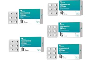 LUISAS Wurmkur Katze Hund, Generisch 6 Kapseln Haustier Entwurmungstabletten, Wird Zur Entwurmung Von Katzen Und Hunden Verwendet, Tabletten Zur Wurmkur, 6 Kapseln pro Packung (5 PC)