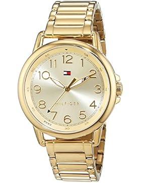 Tommy Hilfiger Damen-Armbanduhr Casual Sport Analog Quarz Edelstahl beschichtet 1781656