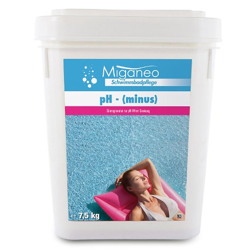 Miganeo 7,5 kg PH minus Ph- Pflege für Pool Schwimmbad PP 80008 - 2