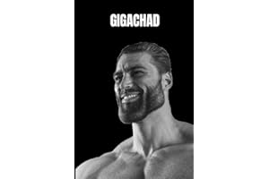 GIGACHAD notebook - SIGMA MALE - BE A CHAD AT SCHOOL average Sigma Male Grindset Meme 100 pages: take note like a chad